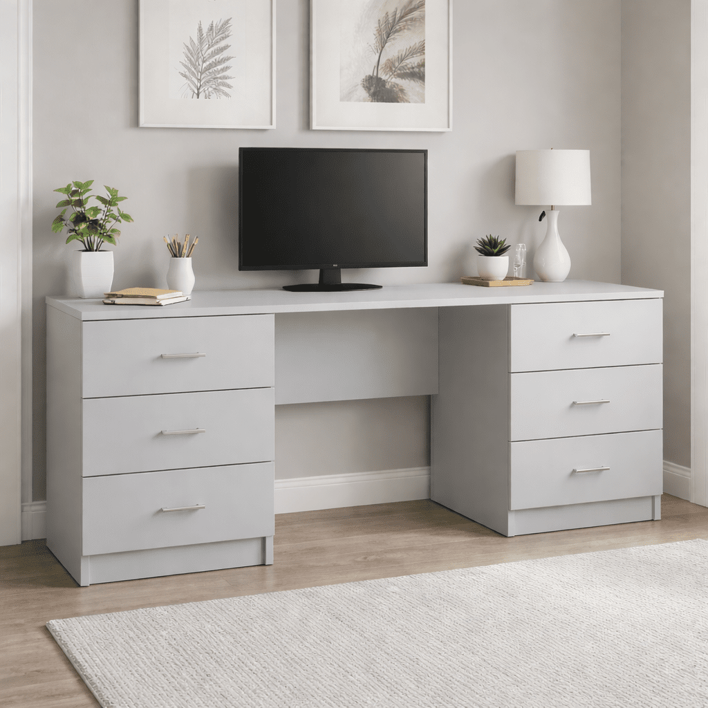 Linby Office Desk 2 - Online Bedrooms