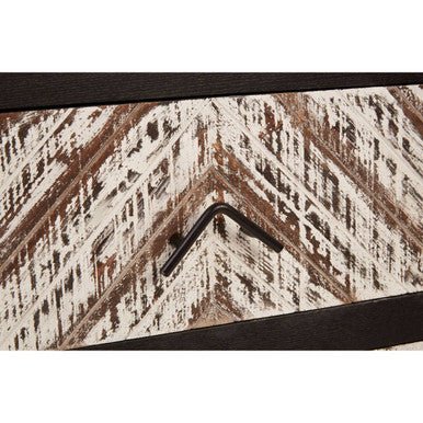 Lombok Black 2 Drawer Bedside Table 7 - Online Bedrooms