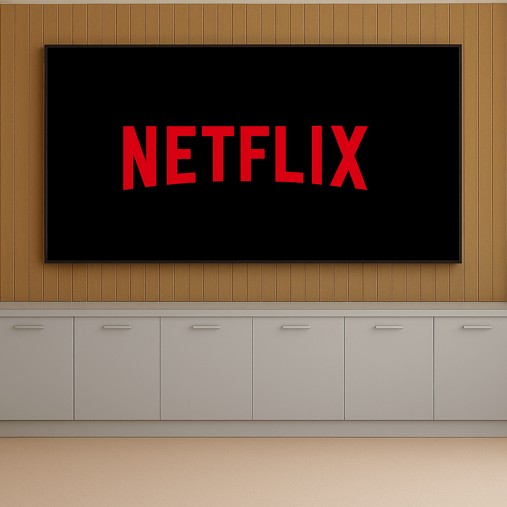 Media Wall Entertainment Base Unit - For Up to 130" TVs 3 - Online Bedrooms