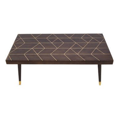 Naro Dark Finish Mango Wood Coffee Table 5 - Online Bedrooms