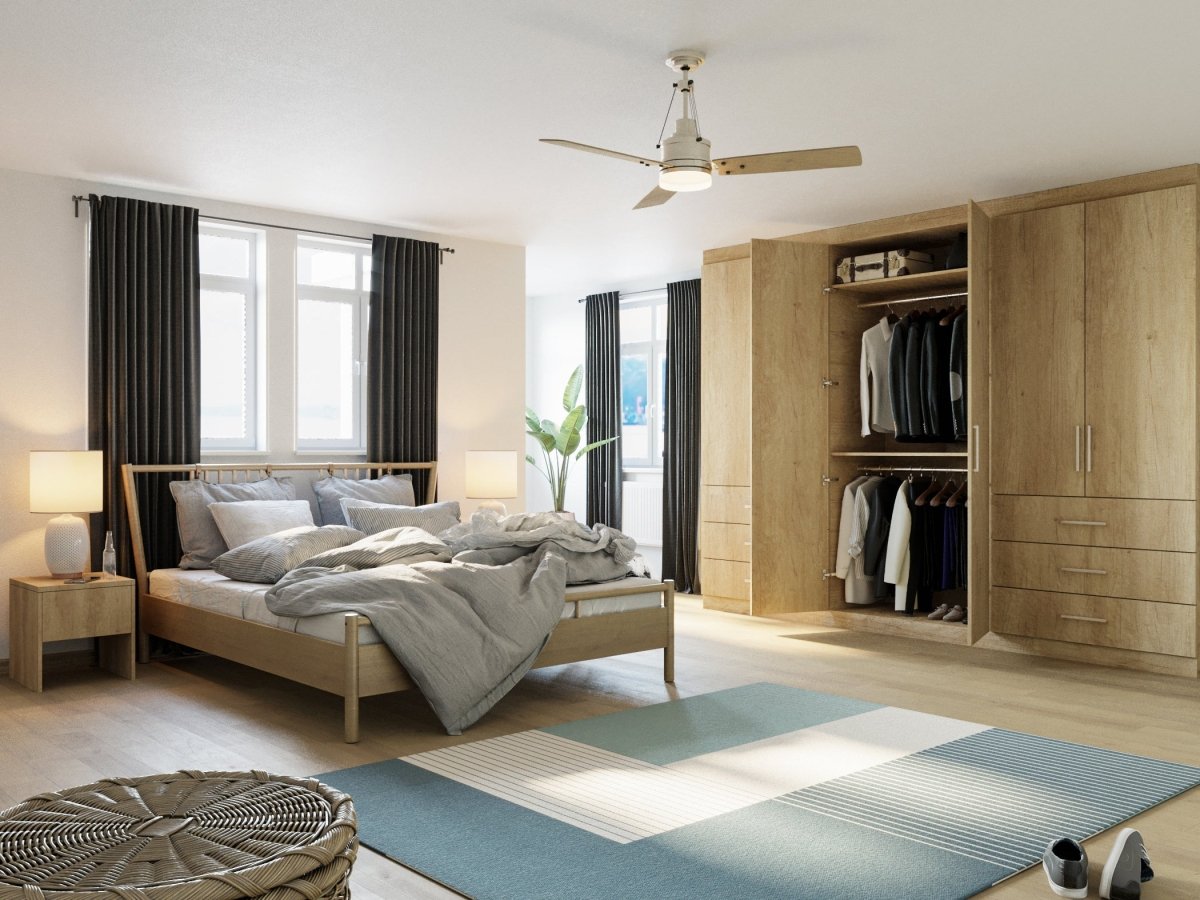 Nebraska Oak Gloss 2 - Online Bedrooms