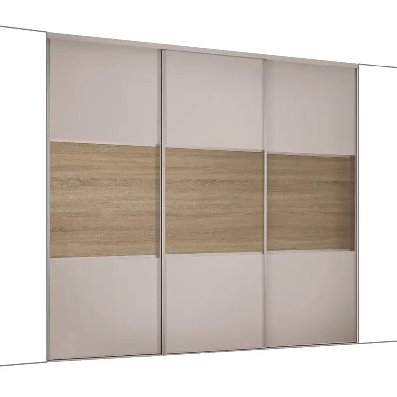 Spacepro Classic Wideline 3 Door Sliding Wardrobe Door Kit (H)2260mm (W)2672mm 1 - Online Bedrooms