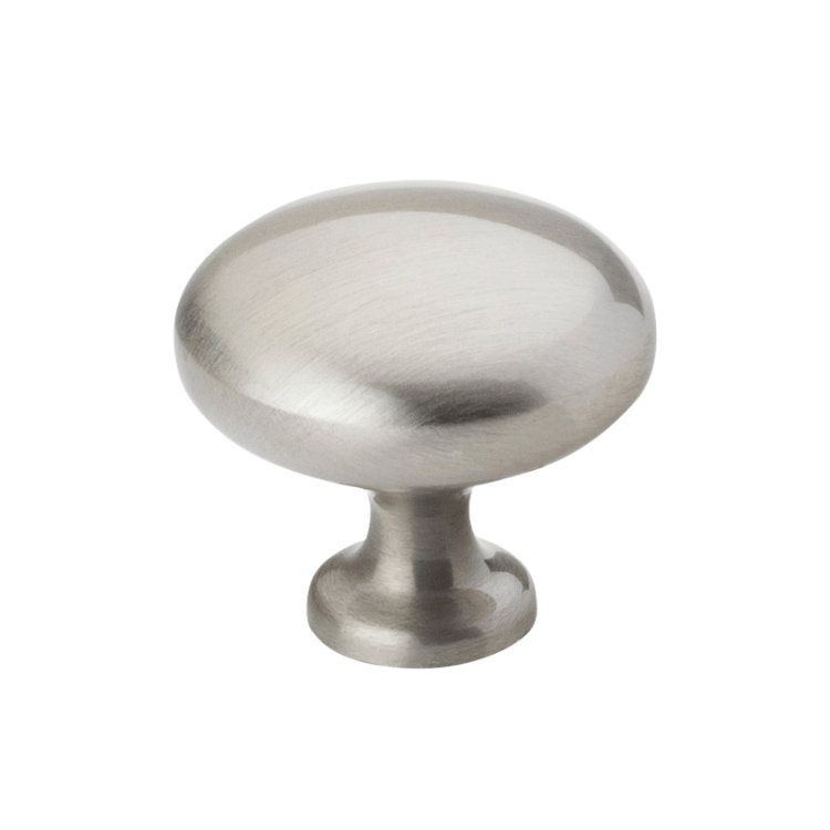 Warren Brushed Nickel Knob 1 - Online Bedrooms