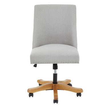 Washington Natural Fabric Home Office Chair 2 - Online Bedrooms