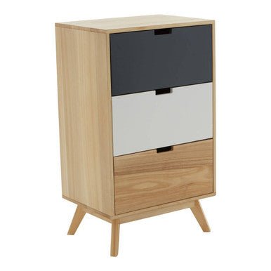 Watson Three Drawer Chest 2 - Online Bedrooms