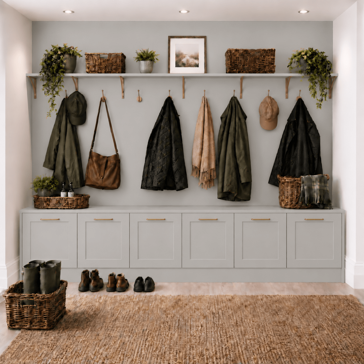 Woodborough Shaker Boot Room Furniture 5 - Online Bedrooms