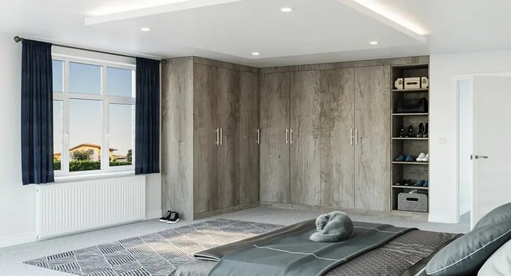 Grey Fitted Wardrobes - A Versatile & Popular Colour - Online Bedrooms