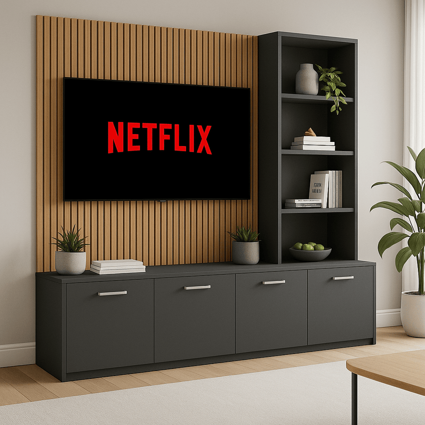 Media Wall Entertainment Units - Online Bedrooms