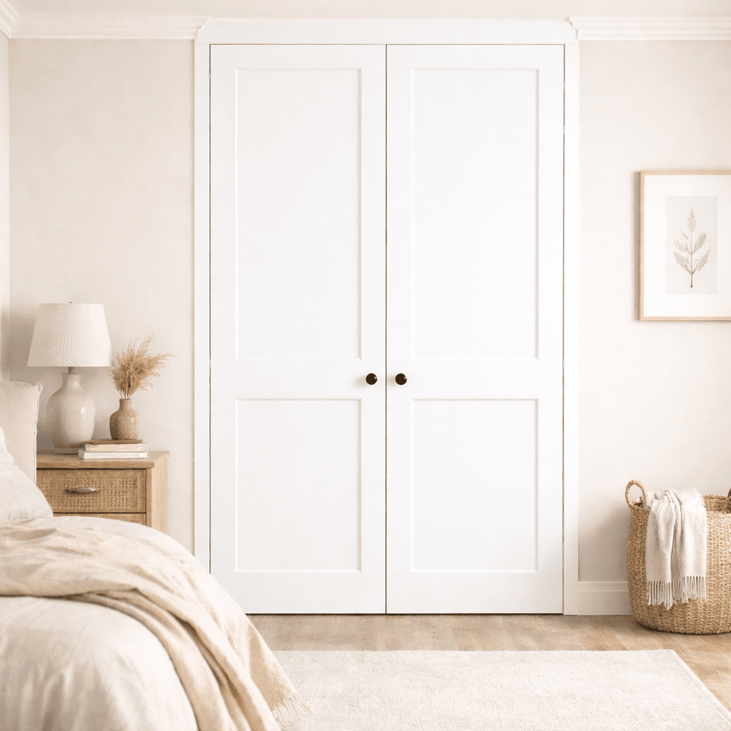 2 Door Front Frame Fitted Wardrobe - Widths Available 800mm - 1400mm 28 - Online Bedrooms