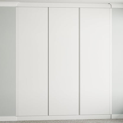 3 Door Face Frame Fitted Wardrobe - Widths Available 1401mm - 2000mm 6 - Online Bedrooms