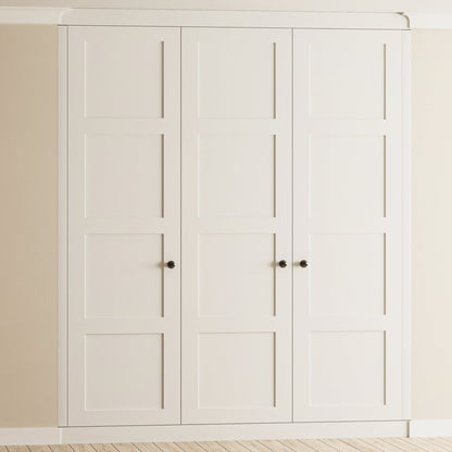 3 Door Face Frame Fitted Wardrobe - Widths Available 1401mm - 2000mm 4 - Online Bedrooms