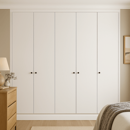 5 Door Front Frame Fitted Wardrobe - Widths Available 2601 - 3200mm 1 - Online Bedrooms