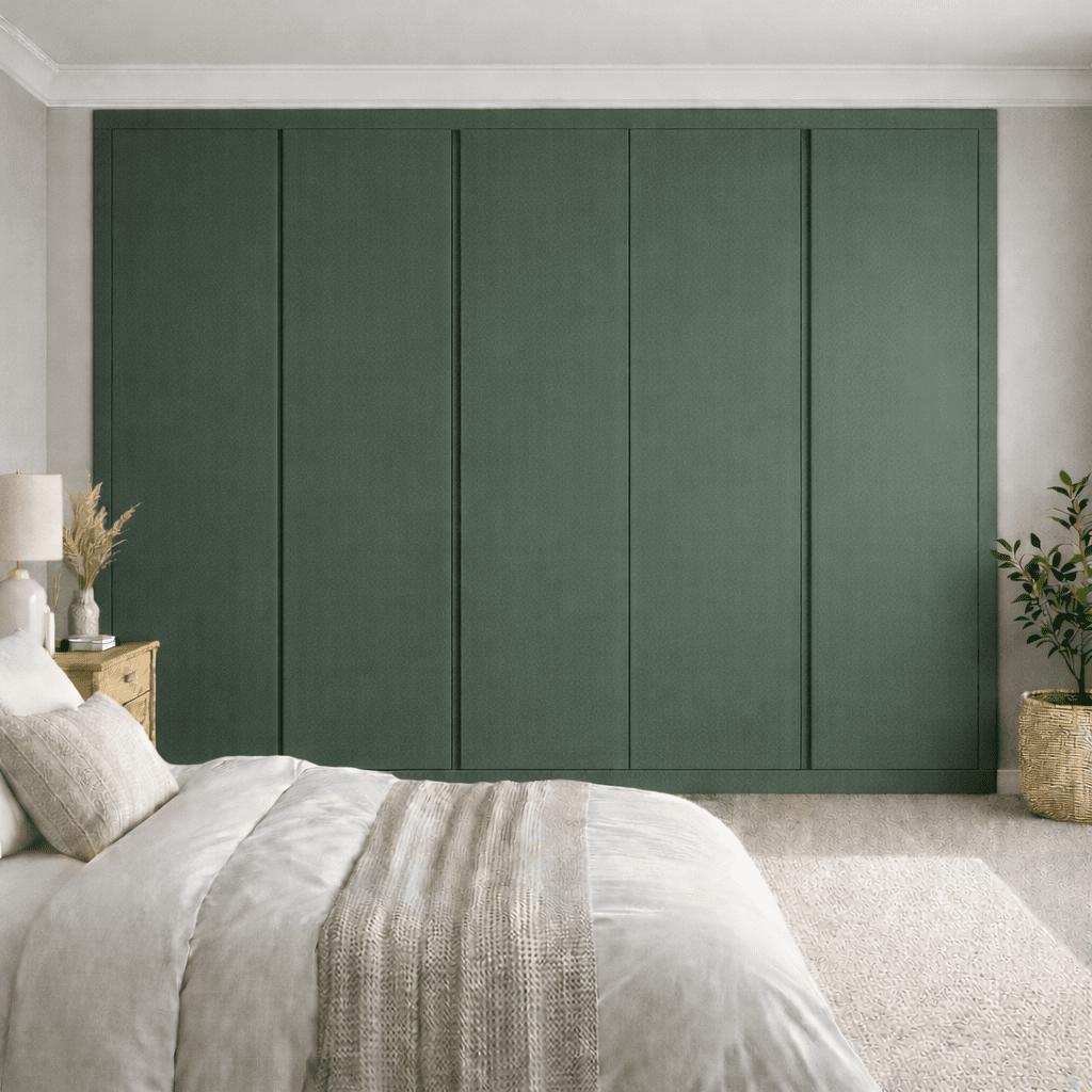 5 Door Handleless Front Frame Fitted Wardrobe - Widths Available 2601 - 3200mm 13 - Online Bedrooms