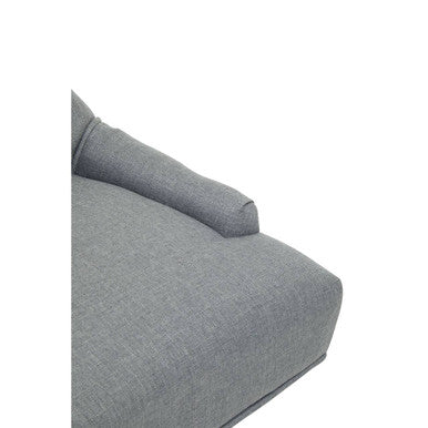 Grey Fabric and Chrome Finish Base Home Office Chair | Anita