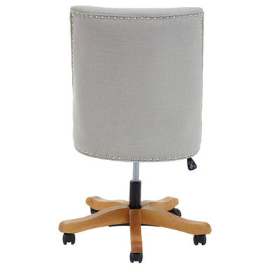 Natural Fabric Home Office Chair | Washington