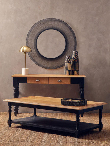 Kensington Townhouse Grey Wash Wooden Coffee Table