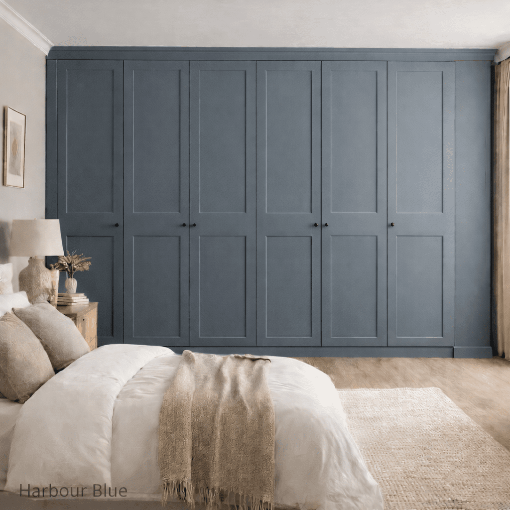 7 Door 2 Panel Shaker Front Frame Fitted Wardrobe - Widths Available 3801 - 4400mm 14 - Online Bedrooms