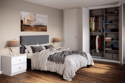 7 Door Face Frame Fitted Wardrobe - Widths Available 3801 - 4400mm 3 - Online Bedrooms