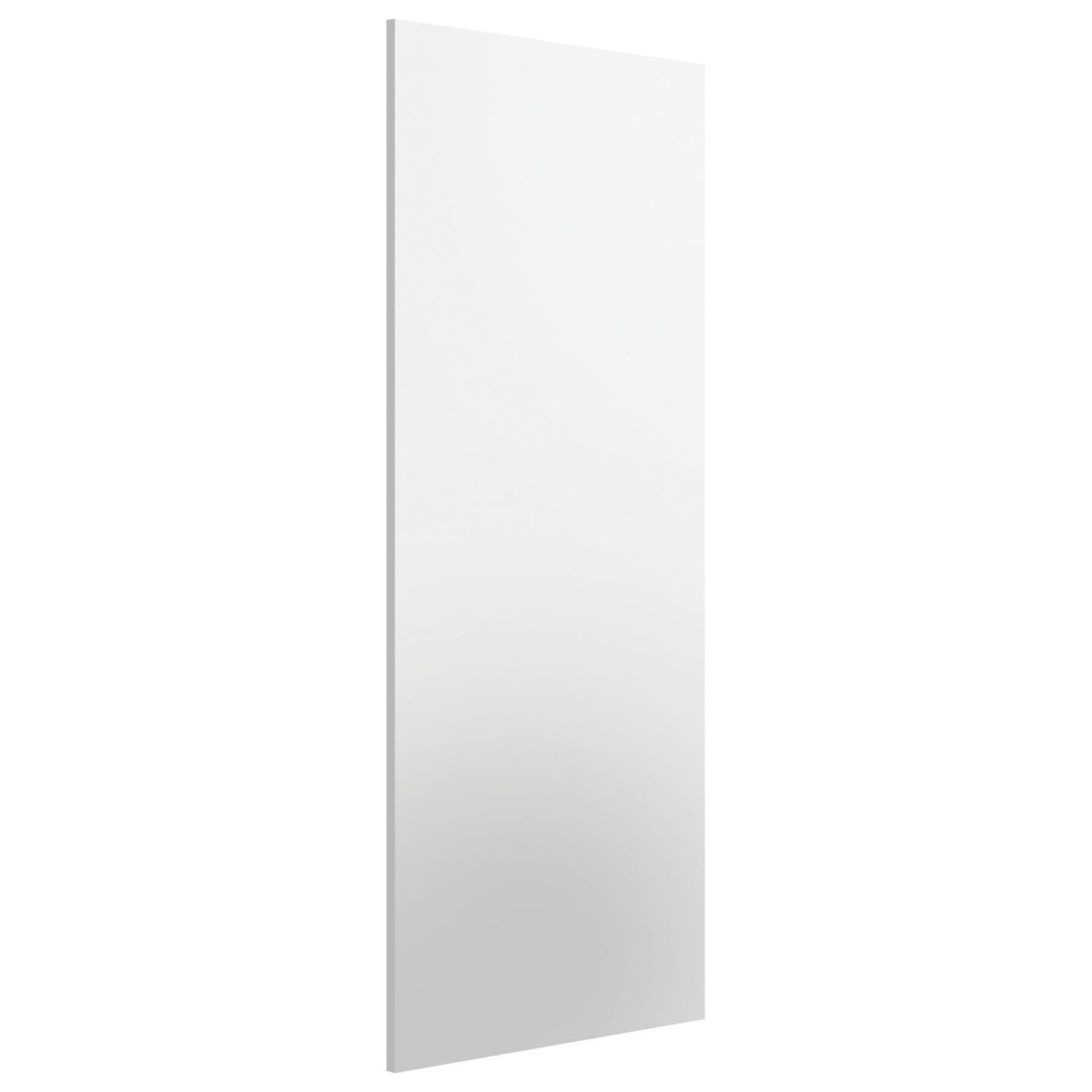 Spacepro Wardrobe End Panel White - 2800mm x 620mm x 18mm with Fixing Blocks