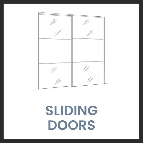 Sliding doors wardrobe layout diagram