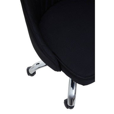 Alexi Black Fabric Home Office Chair 5 - Online Bedrooms