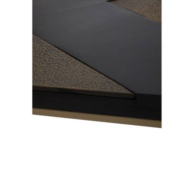 Aris Black Acacia Wood Coffee Table with Gold Inlay 9 - Online Bedrooms