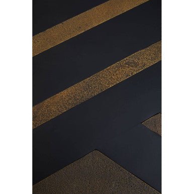 Aris Black Acacia Wood Coffee Table with Gold Inlay 8 - Online Bedrooms