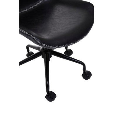 Bloomberg Black Home Office Chair 8 - Online Bedrooms