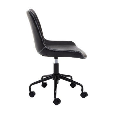Bloomberg Black Home Office Chair 2 - Online Bedrooms