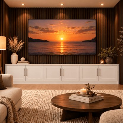 Blyth Shaker Media Wall Base Unit 25 - Online Bedrooms