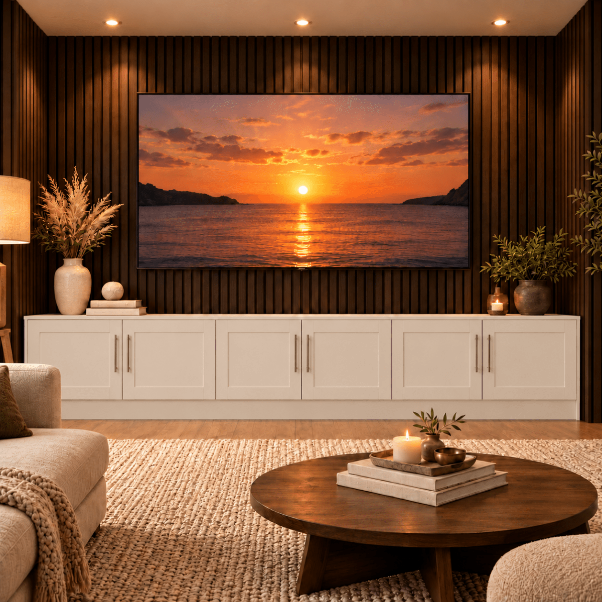 Blyth Shaker Media Wall Base Unit 20 - Online Bedrooms