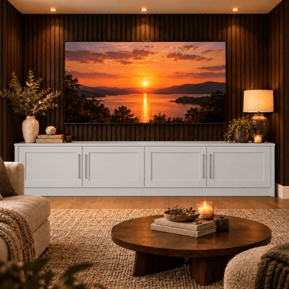 Blyth Shaker Media Wall Base Unit 10 - Online Bedrooms