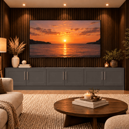 Blyth Shaker Media Wall Base Unit 21 - Online Bedrooms