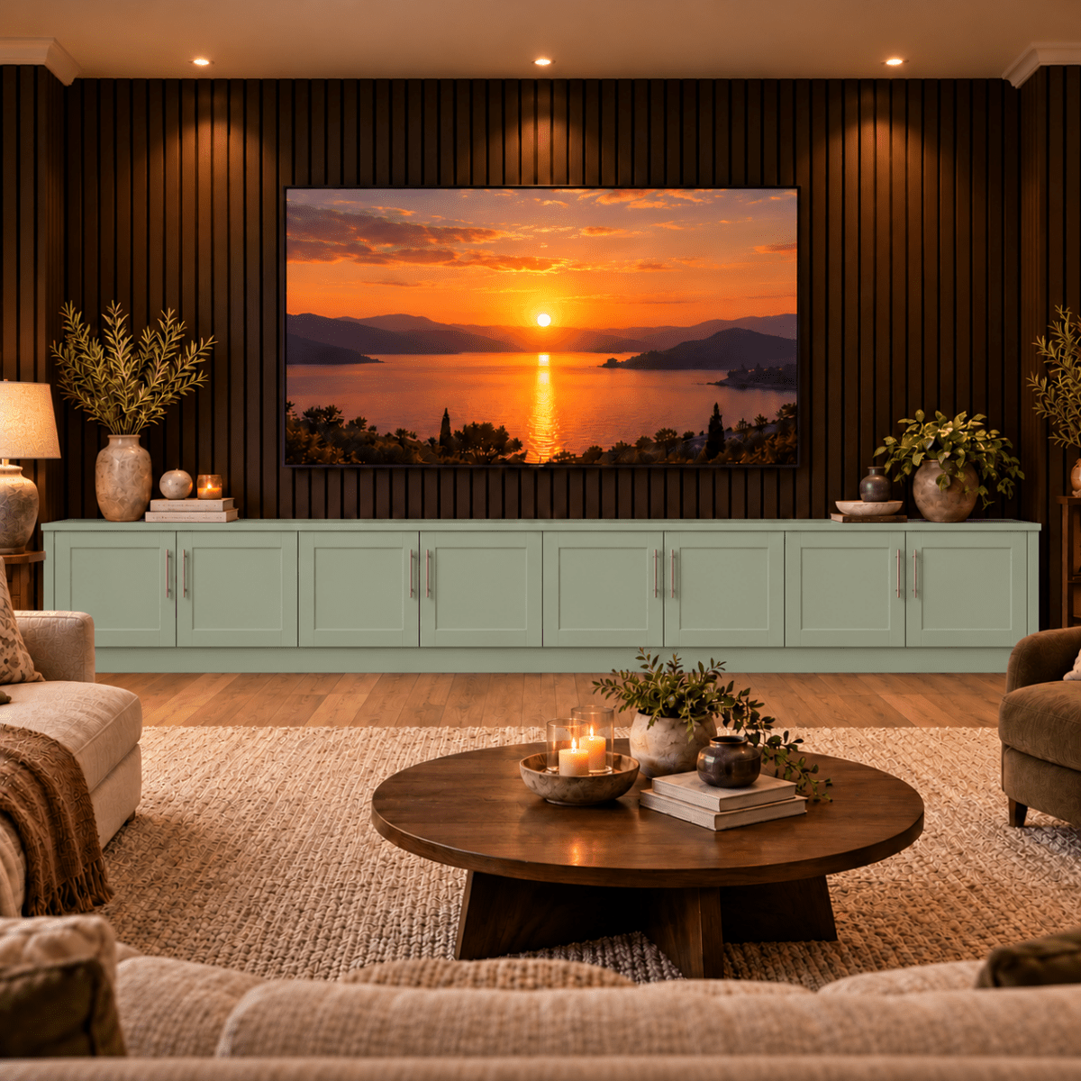Blyth Shaker Media Wall Base Unit 42 - Online Bedrooms