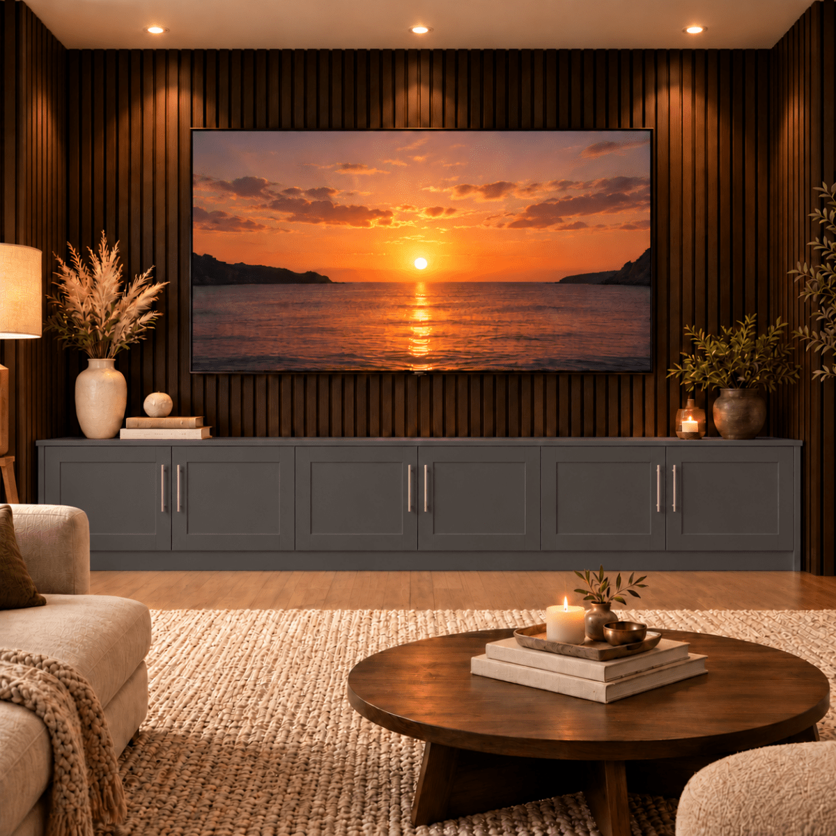 Blyth Shaker Media Wall Base Unit 15 - Online Bedrooms