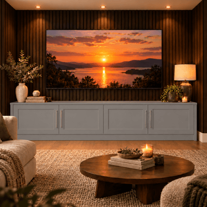 Blyth Shaker Media Wall Base Unit 11 - Online Bedrooms