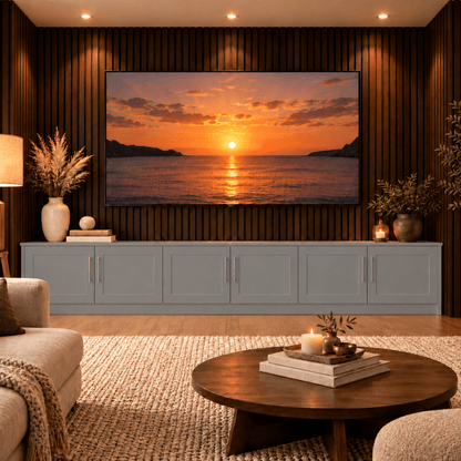 Blyth Shaker Media Wall Base Unit 17 - Online Bedrooms