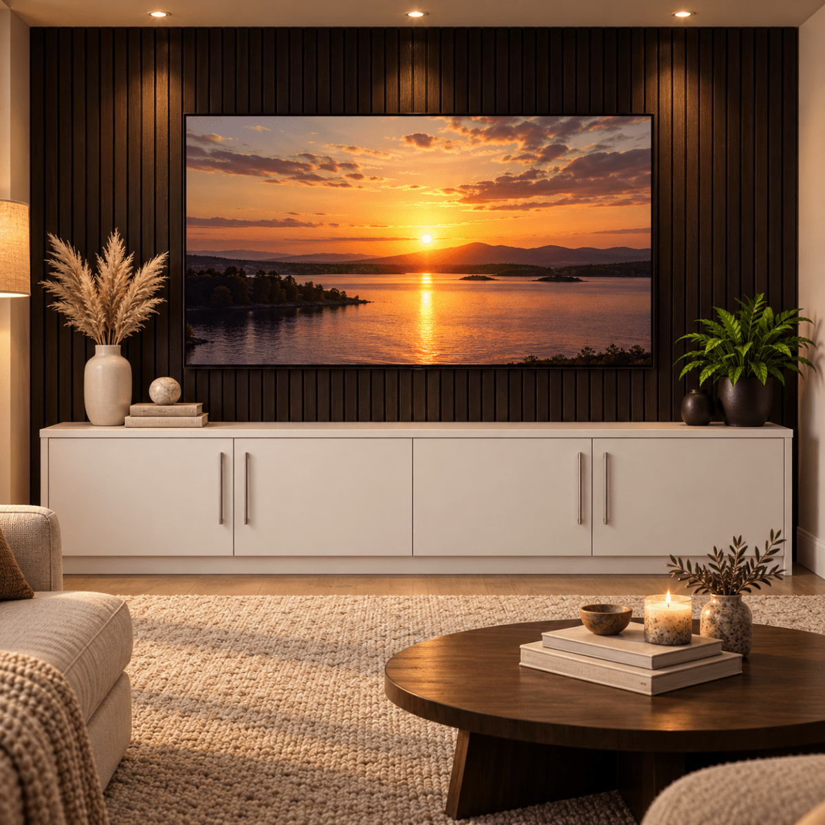 Blyth Smooth Media Wall Base Unit 1 - Online Bedrooms