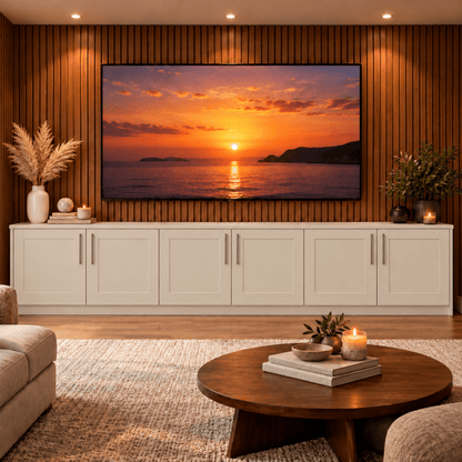Blyth Tall Shaker Media Wall Base Unit 26 - Online Bedrooms