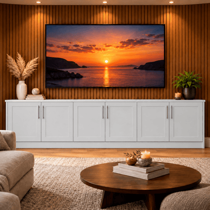 Blyth Tall Shaker Media Wall Base Unit 16 - Online Bedrooms