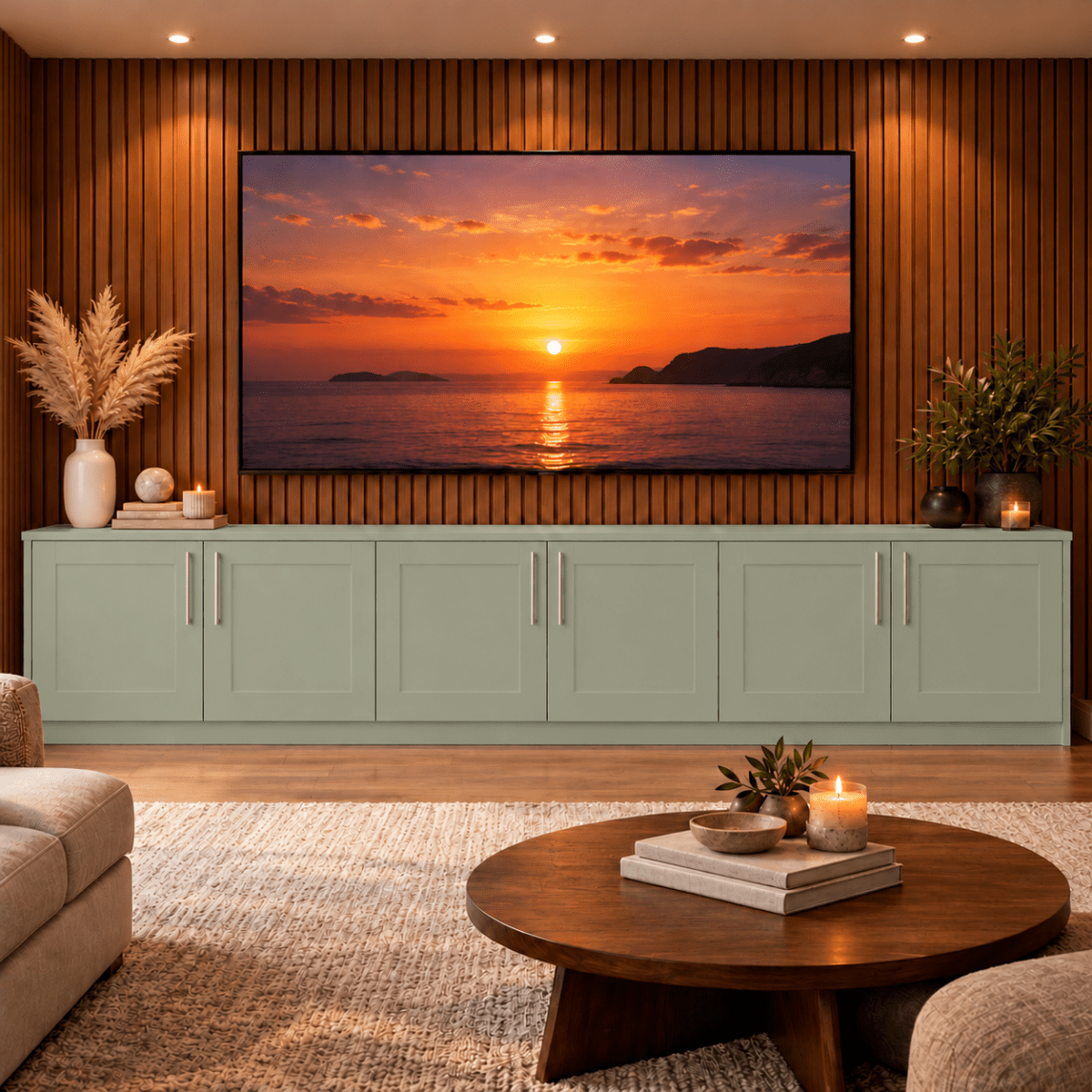 Blyth Tall Shaker Media Wall Base Unit 30 - Online Bedrooms