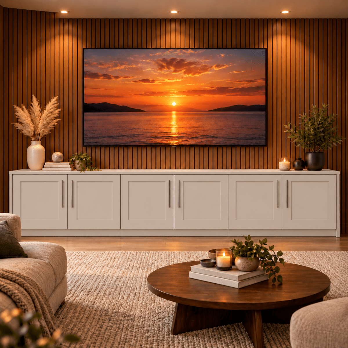 Blyth Tall Shaker Media Wall Base Unit 20 - Online Bedrooms