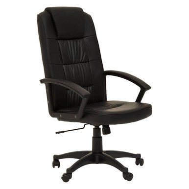 Brent Black Home Office Chair 9 - Online Bedrooms