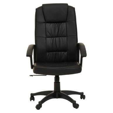 Brent Black Home Office Chair 1 - Online Bedrooms