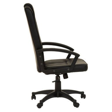 Brent Black Home Office Chair 3 - Online Bedrooms