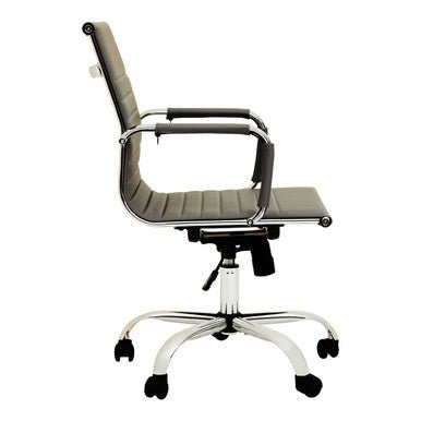 Brent Black Low Back Home Office Chair 3 - Online Bedrooms