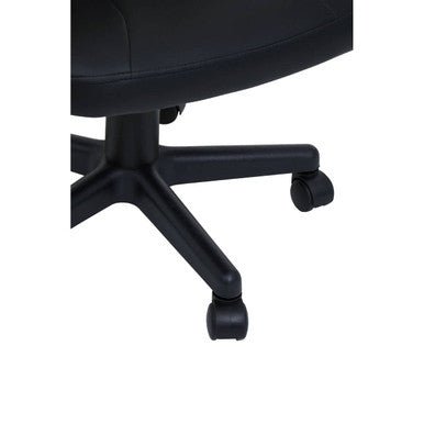 Brent Black Small Home Office Chair 6 - Online Bedrooms