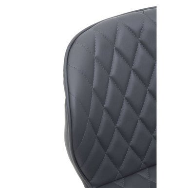 Brent Grey And Black Home Office Chair 6 - Online Bedrooms