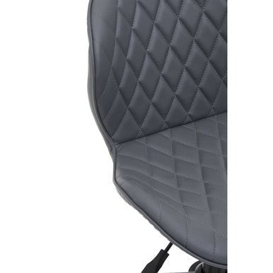 Brent Grey And Black Home Office Chair 8 - Online Bedrooms