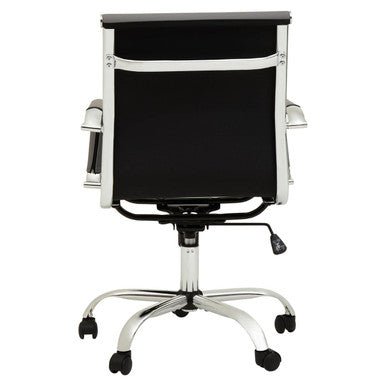 Brent Grey Low Back Home Office Chair 4 - Online Bedrooms